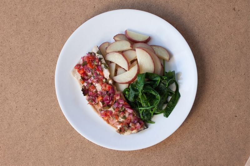 Baked Trout