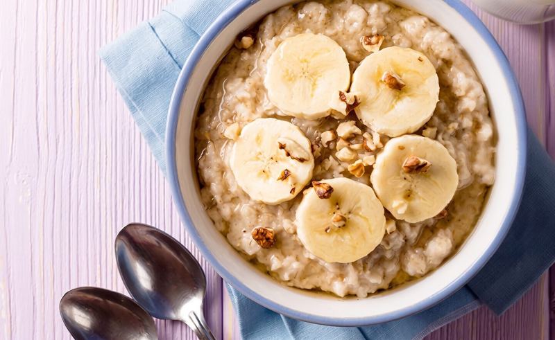 Banana Walnut Oatmeal