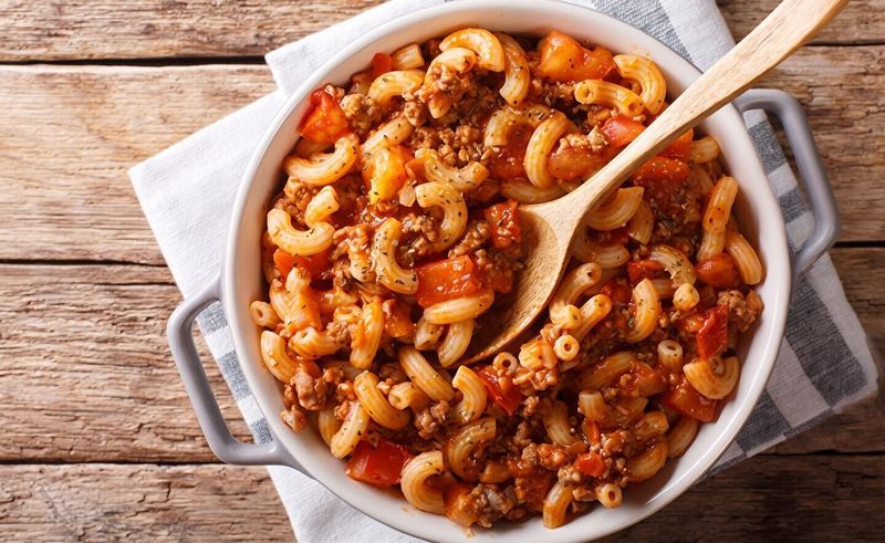 Chili Tomato Macaroni