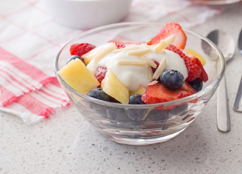 Fruit Salad with Yogurt