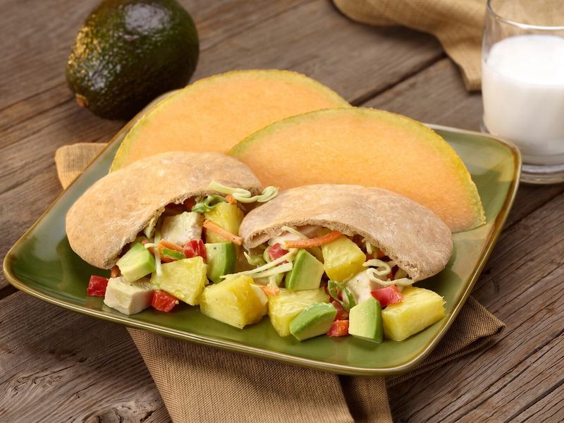 Pineapple Avocado Chicken Salad